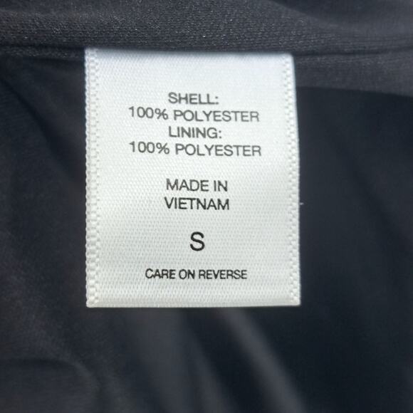 NWT New York & Company Dress S Full Sequin Surplice Flutter Sleeve Party Rainbow - Picture 9 of 9